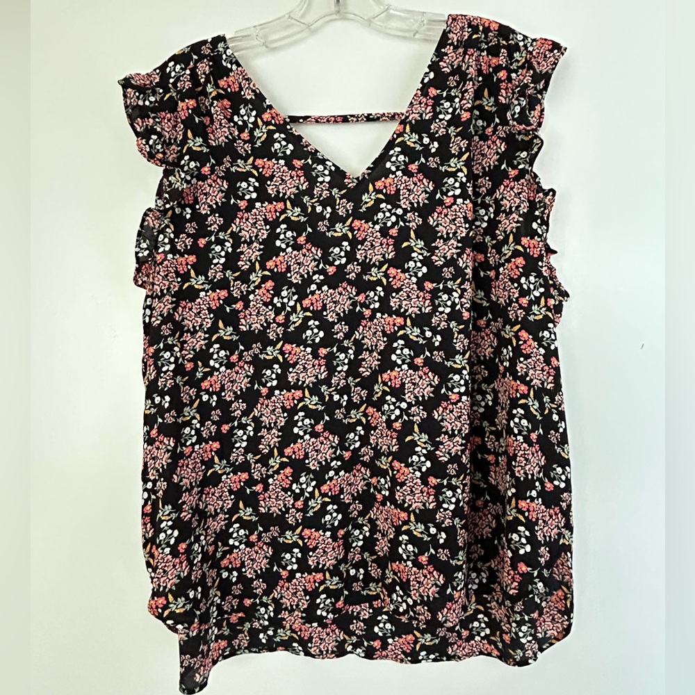 Loft flutter sleeve top